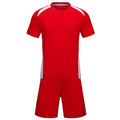 Professional Factory Custom Adults Sets Summer Quick Dry Short Sleeve Soccer Jerseys Football Club Uniforms Good Service
