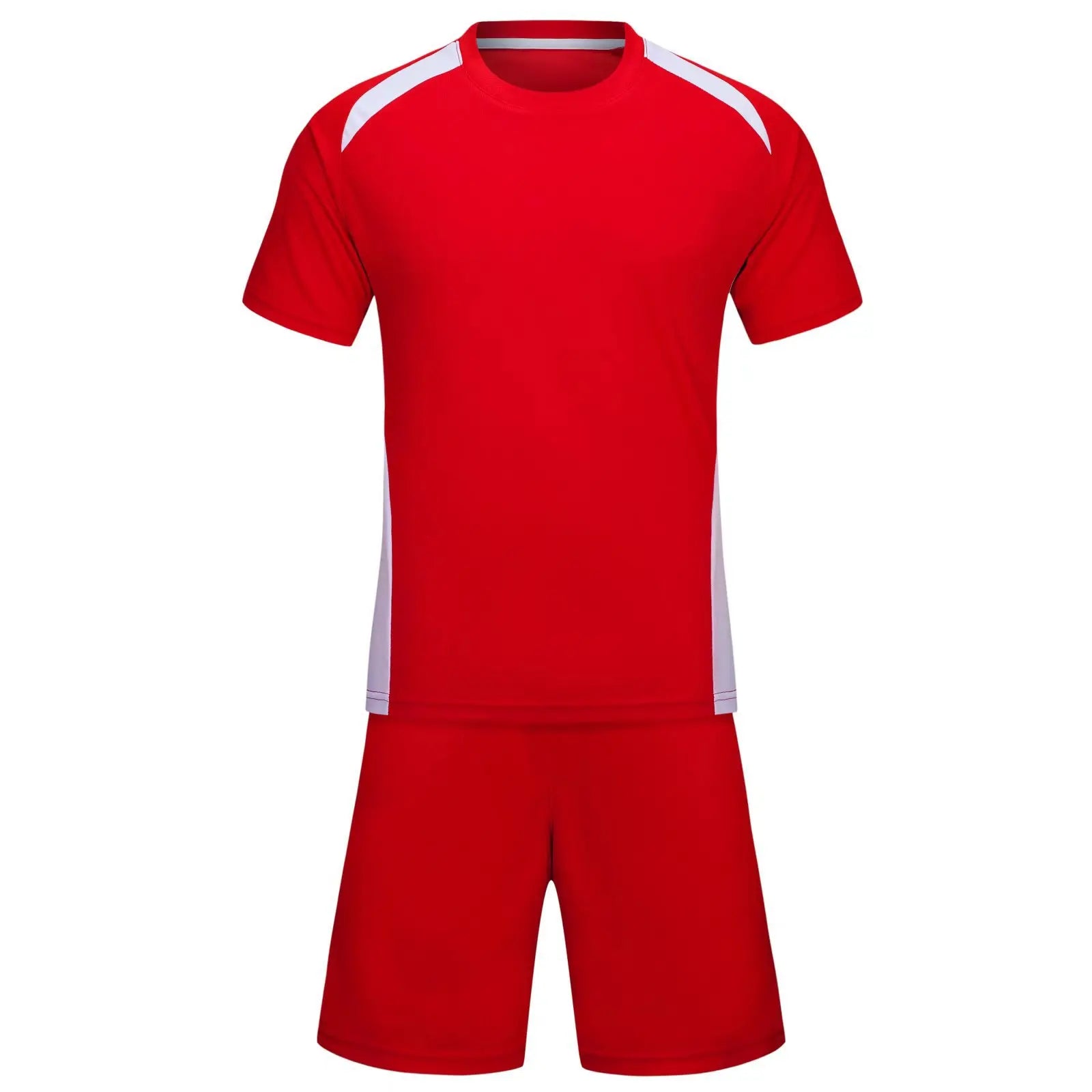 Professional Factory Custom Adults Sets Summer Quick Dry Short Sleeve Soccer Jerseys Football Club Uniforms Good Service