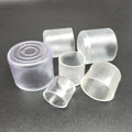 16mm 19mm 22mm 25mm 32mm Transparent Rubber Chair Leg Caps Feet Pads Furniture Covers Floor Protector