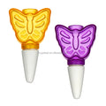 Water Drip Irrigation Terracotta Spikes Indoor Flower Pot Self Watering Spikes Butterfly Shape Sprinkler with Clay Tip