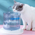 Cat Dog Eco-Friendly PP Non-Automatic 1.8L USB Powered Drinking Fountain Circulating Filter Pet Waterer
