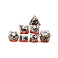 Polyhedral Custom Bulk Rolling D4 D6 D10 D12 D20 Dices Dnd Resin Dice sharp Edge Dnd Dice Set for Table Games
