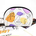 Custom Logo Girls Small Cosmetic Make up Pouch Beauty Canvas Makeup Bag Custom