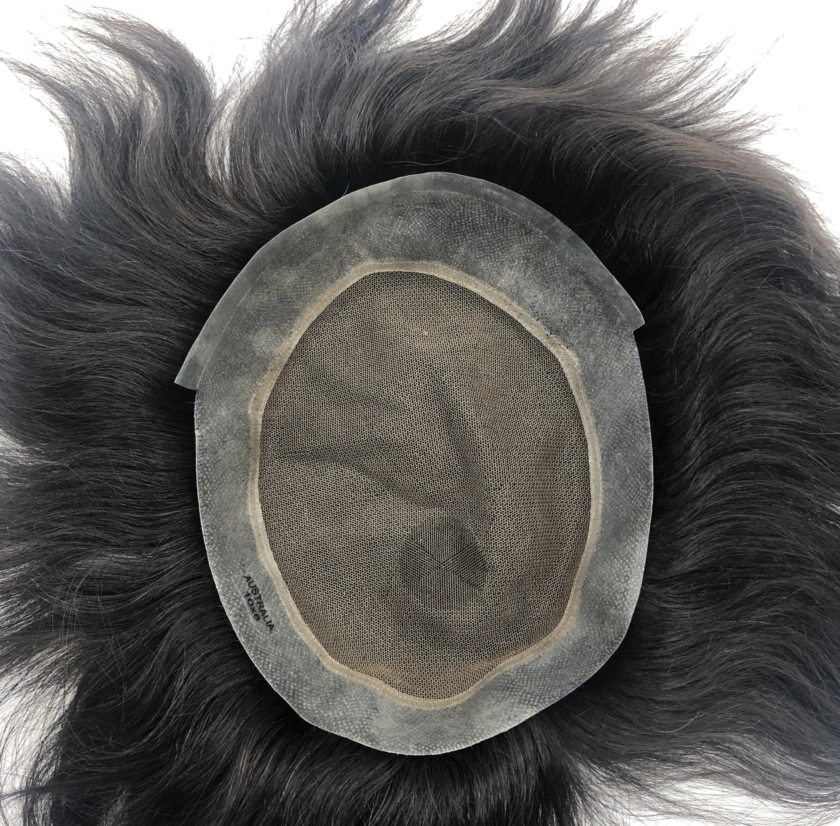 AU LONGFRO Hot Sale Popular Cheapest Human Hair High Density Australian Toupee