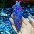 Wholesale Irregular Stone Mineral Crystal Peacock Feather Shape Aura Feather Tourmaline