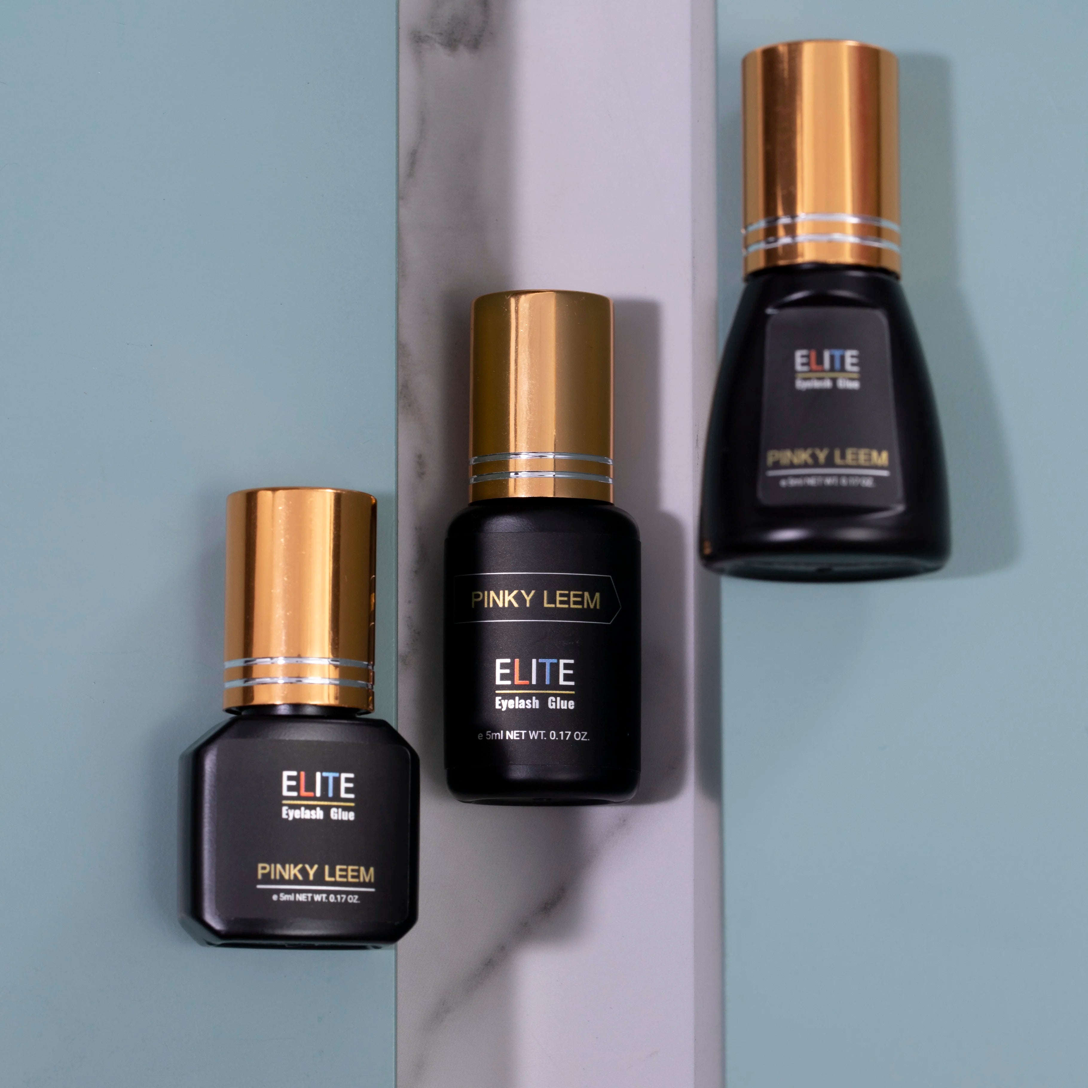 Pinky leem Wholesale Black Fast Dry Strong Best Individual Korean Private Label Elite Eye Lash Glue Light Eyes Glue