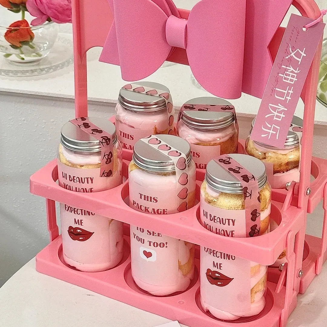 Wholesale 500ml Slim Plastic Bottle Portable Milk Tea Drink Juice Packaging Bottle Takeaway Packaging Bottles