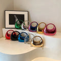 Cross-Border Fashion Mini Bag Crescent Acrylic Purse Handbag for Ladies