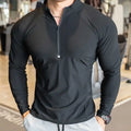 Men Nylon  Running Shirts Quick Dry  Athletic Gym T-Shirts  Outdoor Workout Tshirts