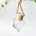 10ml Flat Square Shape Car Perfume Glass Bottles Empty Hanging Car Diffuser Bottle