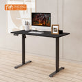 Minimalist Modern Ergonomic Office Furniture Motorized Electric Lift Desk Extendable Metal Frame Convertible Home Computer Desks