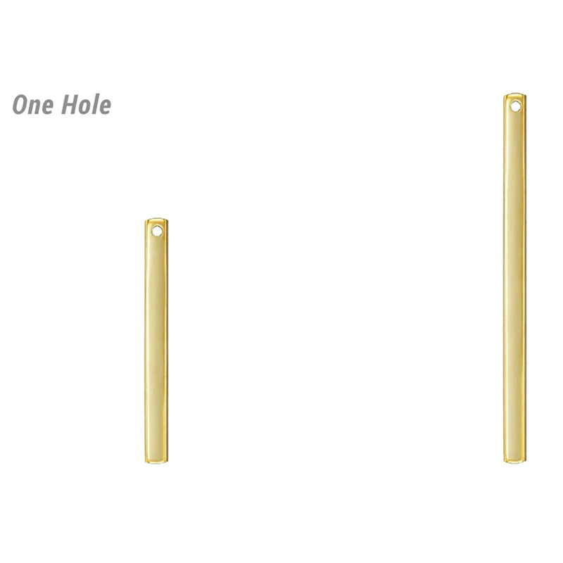 Beadsnice Pendant bar Gold Filled Charms Jewelry Making Charm Jewelry Findings Making Accessory 2.5x25.4mm ID 40568