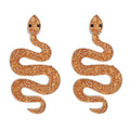 Vintage Glass Seed Beads Earring Snake Earrings Jewelry for Women