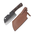 Hot Sales 8-9.9 Inch Almazan Forged Stainless Steel Cleaver Slaughter Knife Wenge Wood Handle High-Polish Finish Metal for Meat