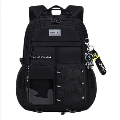 2025 Trend Leisure Lightweight School Backpack Spine Protection Large Capacity Quality School Bag for Middle High School