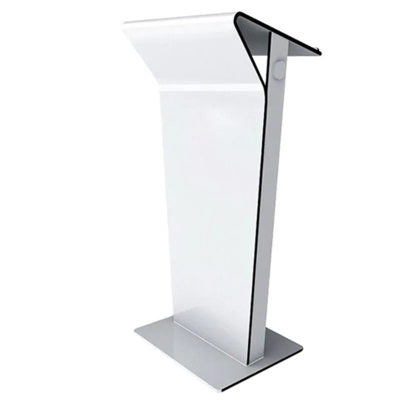 Modern School and Church Event Podium Eco-Friendly Clear Acrylic Lecture Stand with Custom Logo Low MOQ Display Racks