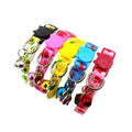 New Style Pet Printing Bell Cat Collar Pet Webbing Fruit Cat Collar