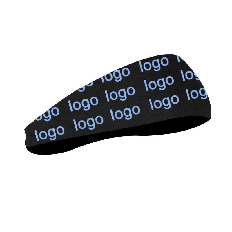 Comfortable Elastic Sweatband Designer Silk Sports Headband for Wen Women