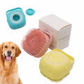 Hot Sale Portable Bathing Brush for Dogs and Cats Silicone Rubber Shower Massage Brush Cleaning Washing Pet Bath Tool
