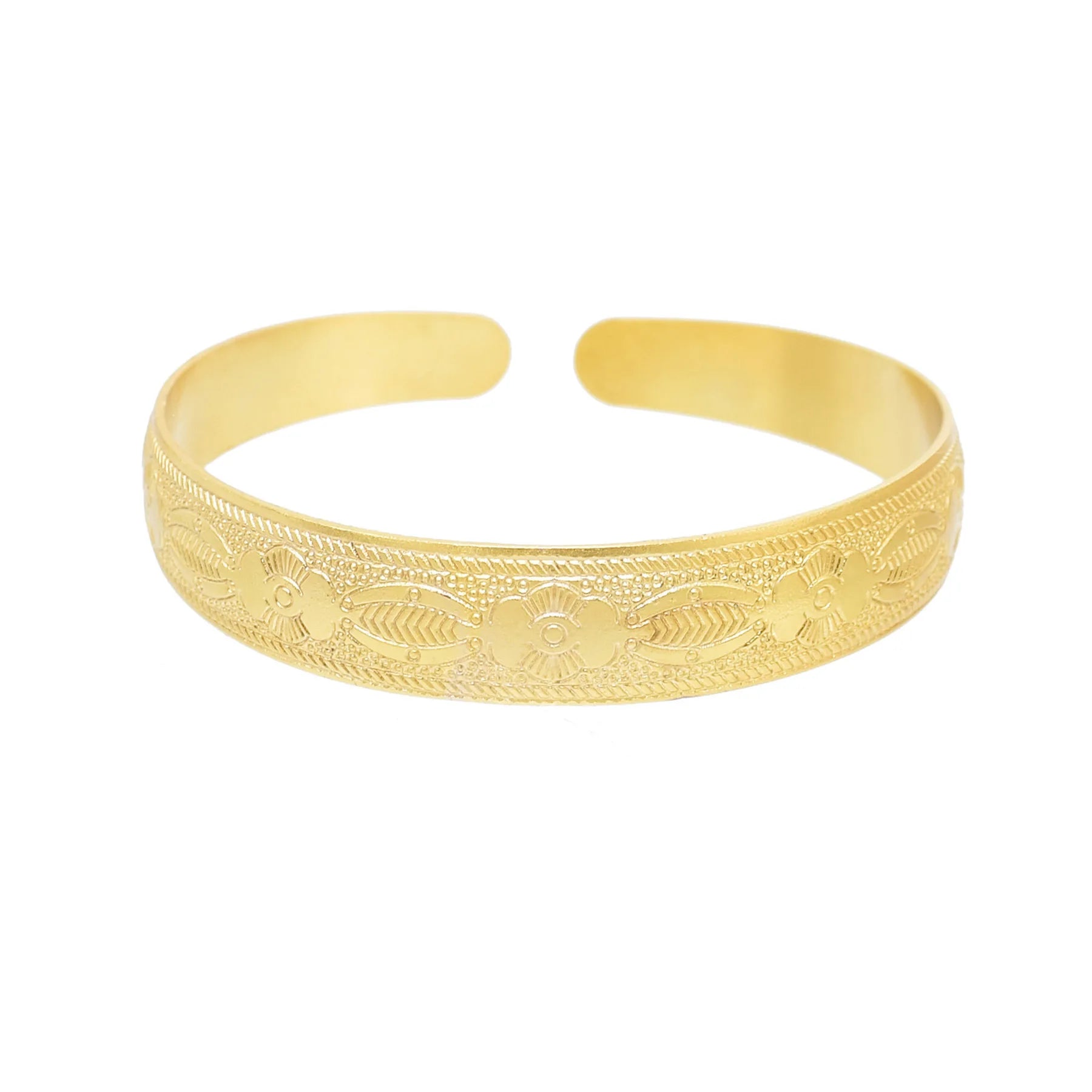 Best-Selling Retro Gold Adjustable Bracelet From the Middle East Exquisite Pattern Daily Hand Jewelry Internet Fashion Bangles