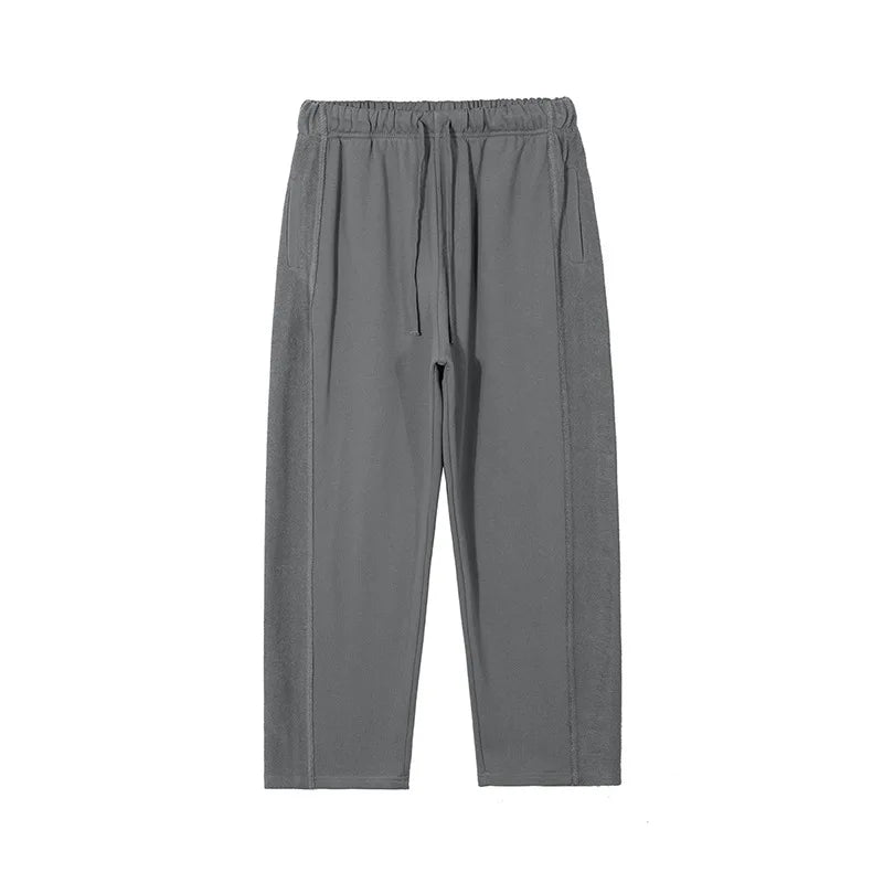 Custom New Style Casual Jogger Winter Pants Patchwork Pants Men Oversized Trousers
