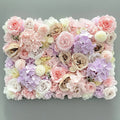 YOPIN-106 Wholesale 40cm*60cm Artificial Silk Flower Wall Rose and Hydrangea Wedding Backdrop