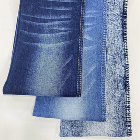 Hot Sell Item 10 Oz Dark Blue 99% Cotton 1% Spandex High Stretch Denim Fabric for Jeans Buy From China
