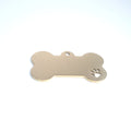 Laser  Cut Stainless Steel Sheet Premium Pet Dog Tag Fog Tag Metal Engraved Tag
