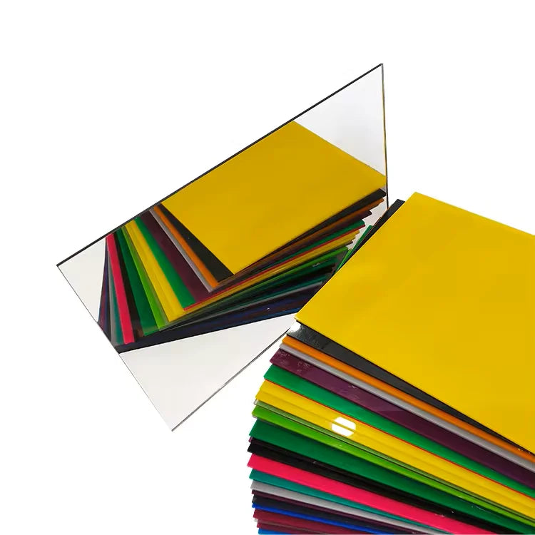 Customized Color Laser Cutting Mirror Acrylic Sheet for Decoration