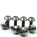High Strength Titanium Umbrella Torx Head  Screws GR5  Titanium Screws for Car Parts
