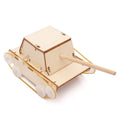2026 New Fun Diy tank Model Wooden 3d Puzzle Science Experiment Kits Kids Toys