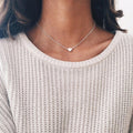 EManco Fashion love Necklace Lady Stainless Steel Heart Short Collarbone Chain Choker Chain Wholesale Accessories Wholesale