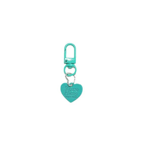 AA01539 Cute Metal Spray Paint Heart Keychain Keyring Mobile Phone Case Accessories Key Chain for Women Bag Pendant Keychains