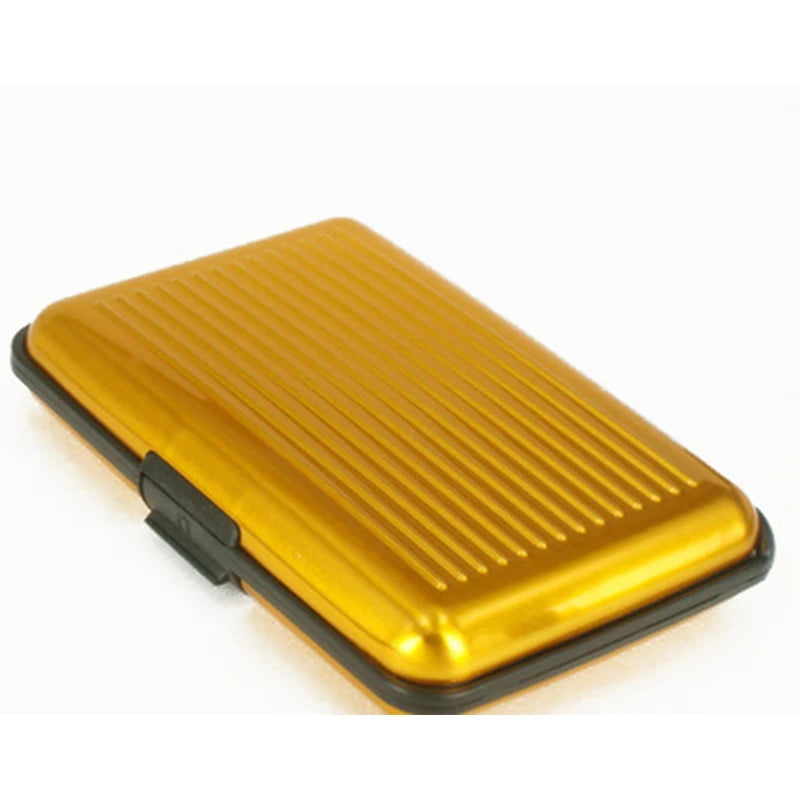 Atm Wallet Men Credit Card Holder High Quality Business Aluminium Alloy Card Case MegaBDM