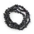 Hot Sale Blue Sandstone Gravel Quartz Crystal Sand Rock Healing Chips Loose Beads 33"
