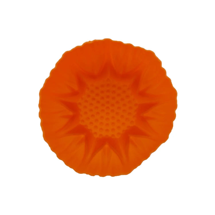 Kitchen Baking Accessories Silicone Sunflower Cupcake Mold Heat-resistant Jelly/Chocolates Mold Non-Stick for Kitchen Baking