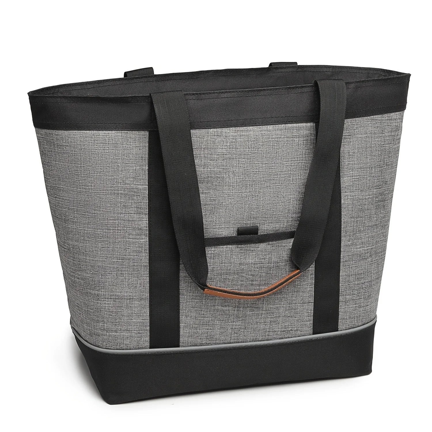 Custom LOGO Insulated Lunch Cooler Bag Large Capacity Grocery Tote Bag Portable Travel Thermal Picnic Lunch Bag
