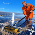 Topenergy Solar Panel Rotating Brush Solar Cleaning Machine Window Cleaning Kit Reusable Tools Panel Cleaning Toolset