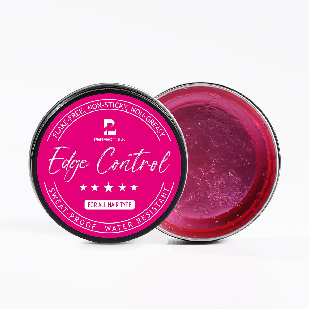 Custom Logo No Flaking Super Hold Hair Wax Hair Pomade Non-greasy Edge 4c Hair Edge Control Pomade
