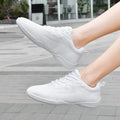 Soft Breathable Knit Upper  Youth Cheer Competition Sneakers Athletic Training Dance Tennis Walking Rubber Outsole Shoes