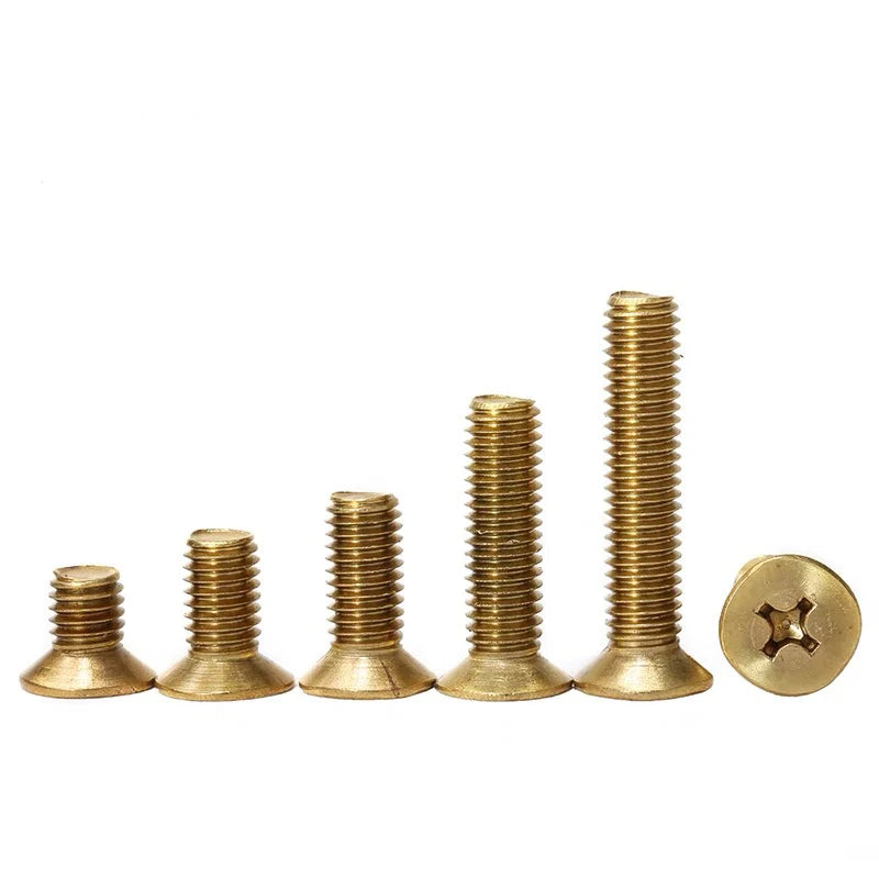 All Kinds of Small Brass Screws Bolts