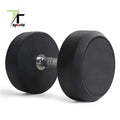 Wholesale Cheap Price 40kg 50kg Gym Adjustable Weights Dumbbells Set 80 Lbs 100lb Round Head Rubber Coated Dumbbell Weights