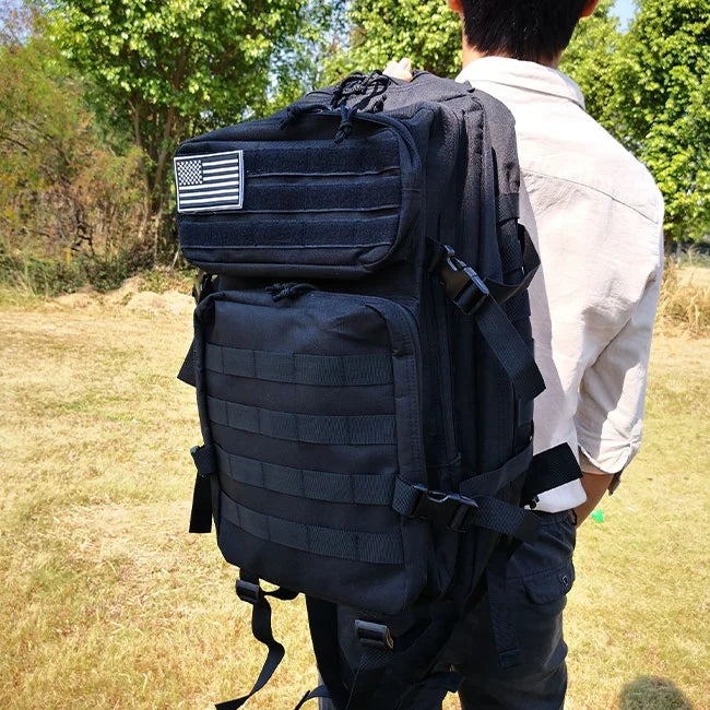 Tactical Hiking Backpack Fast Molle System 3 Day Assault Large Custom Camouflage Bag Waterproof Anti-Theft Popular Trendy Nylon