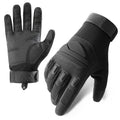 Full Finger Hand Protection Cycling Leather Touch Screen Sports Safety Racing Motorcycle Gloves