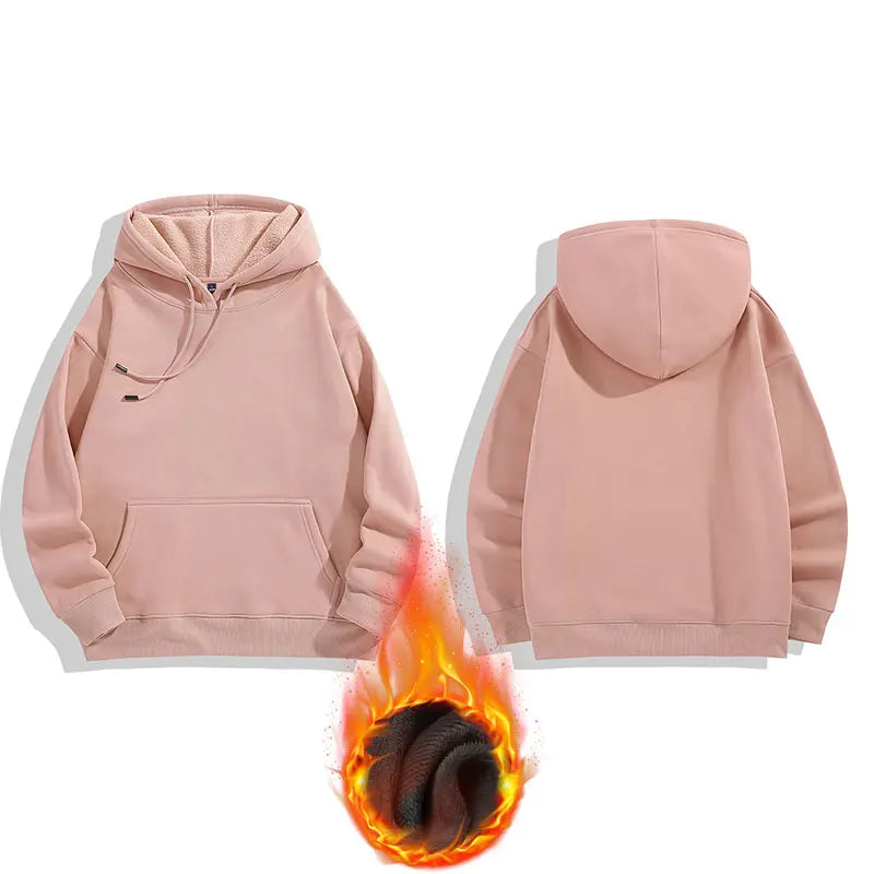Winter Neutral Fleece Fitness Sports Hoodie Horse Riding Clothing Women Thicken Long Sleeve Tops With Zipper