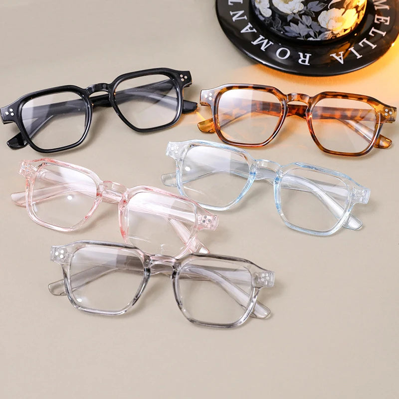 Fashion Optical Frames for Women Students With Myopia Blue Light Blocking Glasses Multicolor Square Eyeglasses Frames Wholesale