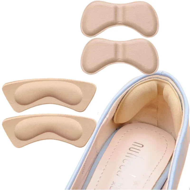 Anti-friction Heel Sticker & Thickened Heel Sponge Shoe Sticker Post Half-size Cushion Heel Cushion