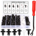 120PCS Car Clips Plastic Rivets