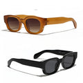 Small Rectangle Sunglasses Women Men Brand Designer Square Luxury Shades Female Vintage Candy Color clear Lens Sun Glasses