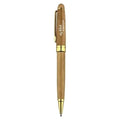 New Arrival Wholesale Promotional Bamboo Retractable Pen BP011 Ballpoint Pen Eco-friendly Bamboo Ball Pen to Do Your Custom logo